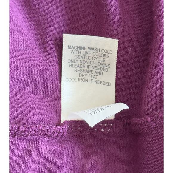 J. JILL Stretchy Empire Waist V-neck Tunic Size L EUC - Picture 5 of 7